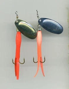 Salmon & Sea Trout Lures: Flying “C” Rubber Tails 2 x 15gr (code 335 B) - Picture 1 of 3