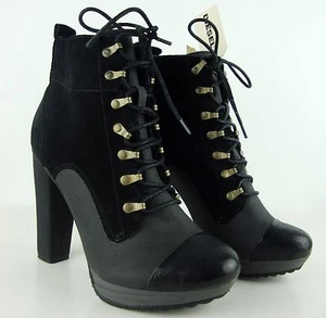 Botines DIESEL mujer cuero medias botas talla 39 NUEVO con ETIQUETA - Imagen 1 de 12