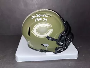 Dick Butkus Bears Auto Signed Salute To Service Mini Helmet Beckett HOF 1979 . - Picture 1 of 2