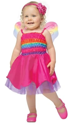 Infant Toddler Rainbow Butterfly Costume 12-24 Months - Image 1 of 2