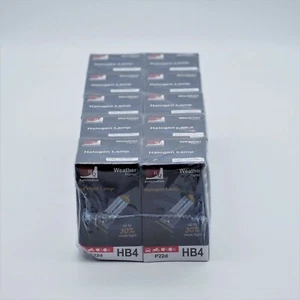 10x HB4 9006 12V 55W Rainbow All Weather Halogen Headlight Bulbs HQ Automotive - Picture 1 of 4