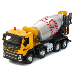 1/50 Cement Mixer Truck Toy Construction Equipment Diecast Toy Vehicle Yellow - Picture 1 of 9