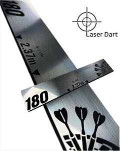 Travel Darts Oche portable throw line, toe line for throw mat laser dart - Picture 1 of 6