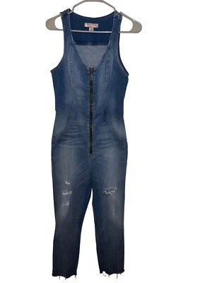 Mono vaquero recortado Guess Los Angeles para mujer - talla 8 Foto 1 de 4