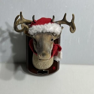 Gemmy Buck The Animated Trophy Wall Mounted Singing Talking Deer 2009 (Read) - Picture 1 of 11