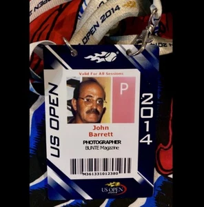 U.S. OPEN TENNIS 2017 - FOREST HILLS - PHOTOGRAPHERS CREDENTIAL - Picture 1 of 3