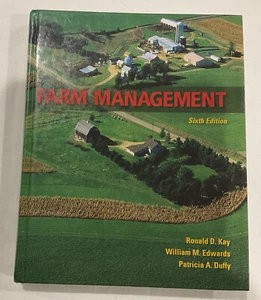 Farm Management 6th edition William Edwards, Ronald Kay, Patricia Duffy HC - Picture 1 of 12