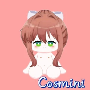 Doki Doki Literature Club! Monika 40cm Plush Doll Pillow Dress up Toy Anime - Picture 1 of 1