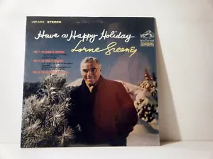 LORNE GREEN LP Have a Happy Holiday 1965 Rca Victor stereo vinyl - Picture 1 of 2