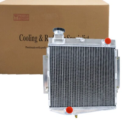4 ROW 62MM CORE ALUMINUM RADIATOR FITS 1969-1970 DATSUN 2000 FAIRLADY 2.0L L4 Foto 1 de 4