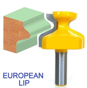 1 pc 1/2 SH Door Edge Reversible European Finger Pull Lip Router Bit - Picture 1 of 12