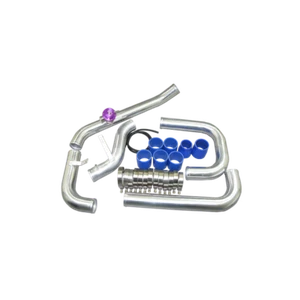CXRacing Intercooler Piping Pipe Tube Kit For 88-00 Civic D D16 B16 B18 - Bild 1 von 8