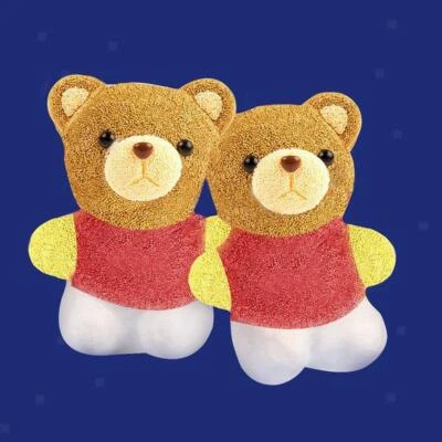 23 Pieces Cone / Small Bear Shape Styrofoam Foam DIY Christmas Tree for Creative - Image 1 of 4