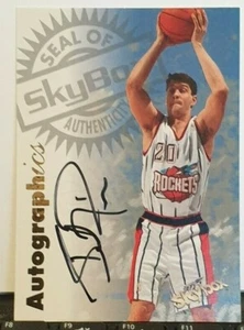1997-98 Skybox Autographics Brent Price Houston Rockets Autographed card - Picture 1 of 1