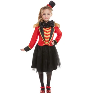 Uniform Löwen-Dompteurin Zirkus-Direktorin Kostüm Tierbändigerin Kinderkostüm - Bild 1 von 8