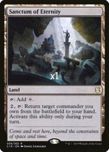 Magic The Gathering Commander 2019 C19 Sanctum of Eternity como nuevo - Imagen 1 de 1