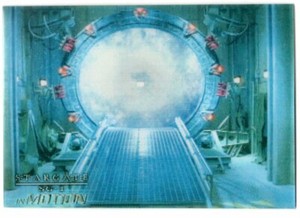 STARGATE SG-1 PREMIERE EDITION 2001 IN MOTION M3 INSERT Stargate Opening SGC HDQ