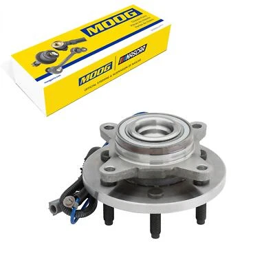 Conjunto de cojinete de rueda y buje delantero MOOG para Ford Expedition 2007-2010 tracción trasera Foto 1 de 4