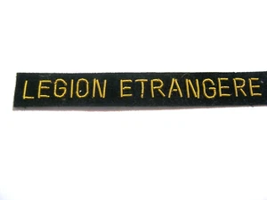 VERY NICE FOREIGN LEGION PATRONYMIC BAND (CANNETILLA) EXCELLENT CONDITION - Picture 1 of 1