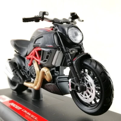 DUCATI Diavel Carbono Die-Cast Moto Modelo Juguete Maisto Escala 1:18 Colección  Foto 1 de 4