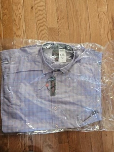 SIZE 2XLT LINEA UOMO Multi-Colored Checked Long Sleeve Shirt Lot #56 - Picture 1 of 2