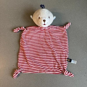 Die Spiegelburg Plüsch Teddybär Sicherheitsdecke Baby Lovey Rassel Knoten Ecken - Bild 1 von 7
