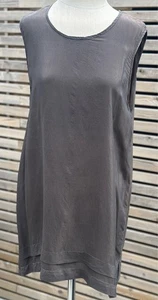 Grizas braun schimmerndes Trägertop Stil Long Top Etikett Medium - Bild 1 von 7