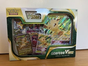 Pokemon TCG Leafeon V STAR Special Collection, IN HAND - Picture 1 of 8