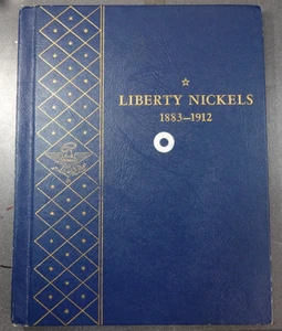 Juego de níquel Liberty V 1883-1912 en álbum * Falta 1885,1886,1912-S * Juego de 30 monedas - Imagen 1 de 4