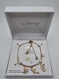 Disney Die kleine Meerjungfrau Bettelarmband Gold verstellbar - Bild 1 von 10