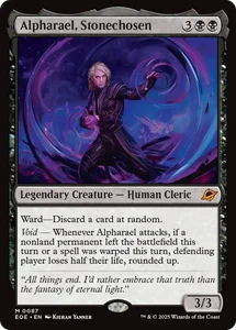 x1 Alpharael, Stonechosen EOE Edge of Eternities MTG 87 M/NM 1x - Picture 1 of 3