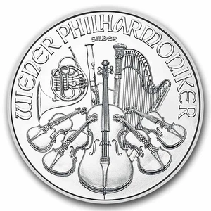 2026 Austria 1 oz Silver Philharmonic BU - Picture 1 of 2