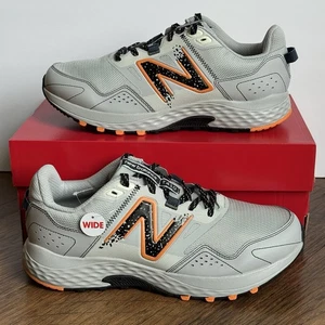 Zapatillas de Trail Running New Balance 410v8 Para Hombre Talla 10 4E Extra Anchas Gris Naranja - Imagen 1 de 11