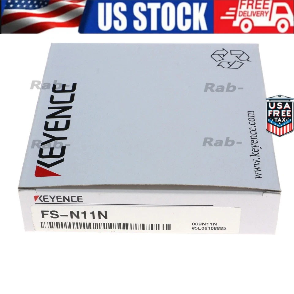 NEW For Digital Fiber Sensor Optic Amplifier Cable Keyence FS-N11N US Free TAX - Image 1 of 4