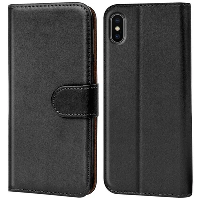 Funda Plegable para IPHONE Modelos Protectora Slim Flip Libro Estuche Veces - Imagen 1 de 4