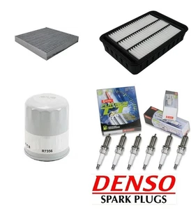 Tune Up Kit Filters DENSO Spark Plugs For MITSUBISHI OUTLANDER V6 3.0L 2007-2013 - Picture 1 of 5