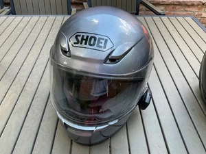 SHOEI RF 1000 Full Face Motorcycle Helmet Metallic Grey XL - Possible TPX - Foto 1 di 9