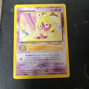 Smoochum Neo Revelation Unlimited 54/64 Pokemon TCG Vintage WOTC - Picture 1 of 2