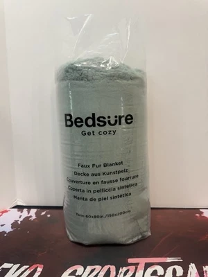 Manta polar fotovoltaica peluda de piel larga BEDSURE EE. UU. 60 X 80 pulgadas - NUEVA en caja Foto 1 de 4