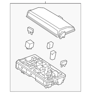 Genuine GM Fuse & Relay Box 20960721 - Picture 1 of 2