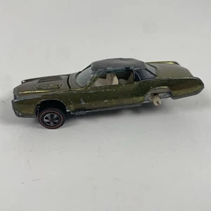 Hot Wheels Car Redline 1968 Custom Eldorado US Olive/Green - Picture 1 of 13