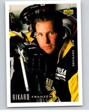 1995-96 Swedish Upper Deck #4 Rikard Franzen  V80003