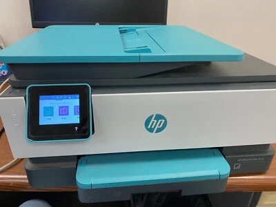 HP Officejet Pro 8028 All-in-One Printer Scan Copy Fax Wi-Fi and Cloud-Based - Image 1 of 2