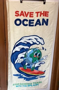 Vintage Save The Ocean Strandtücher 3 Stück - Bild 1 von 8