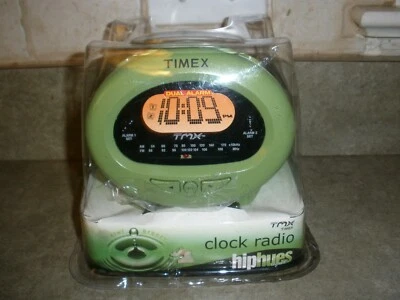 NEW Green Timex Clock Radio Hiphues TX 40CL (O18A) - Image 1 of 4