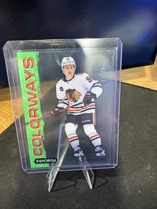 Connor Bedard Upper Deck 2024-25 colorazioni sinergiche aceatate /25  - Foto 1 di 2