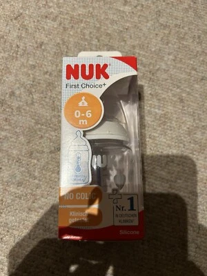 NUK Babyflasche 0-6 Monate First Choice + - Bild 1 von 4
