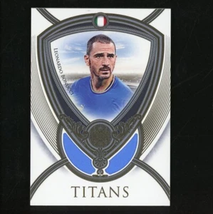 2024 Futera Unique Leonardo Bonucci Titans Jersey 9/21 Italy 4C814 - Picture 1 of 2