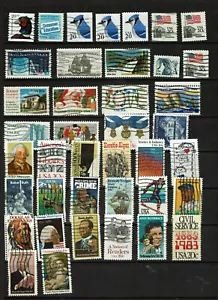40 DIFFERENT 20c U.S. STAMPS - USED - LOT A - Picture 1 of 1