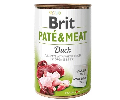 8595602557424 BRIT Paté & Meat mit Ente - 400g Brit - Bild 1 von 1